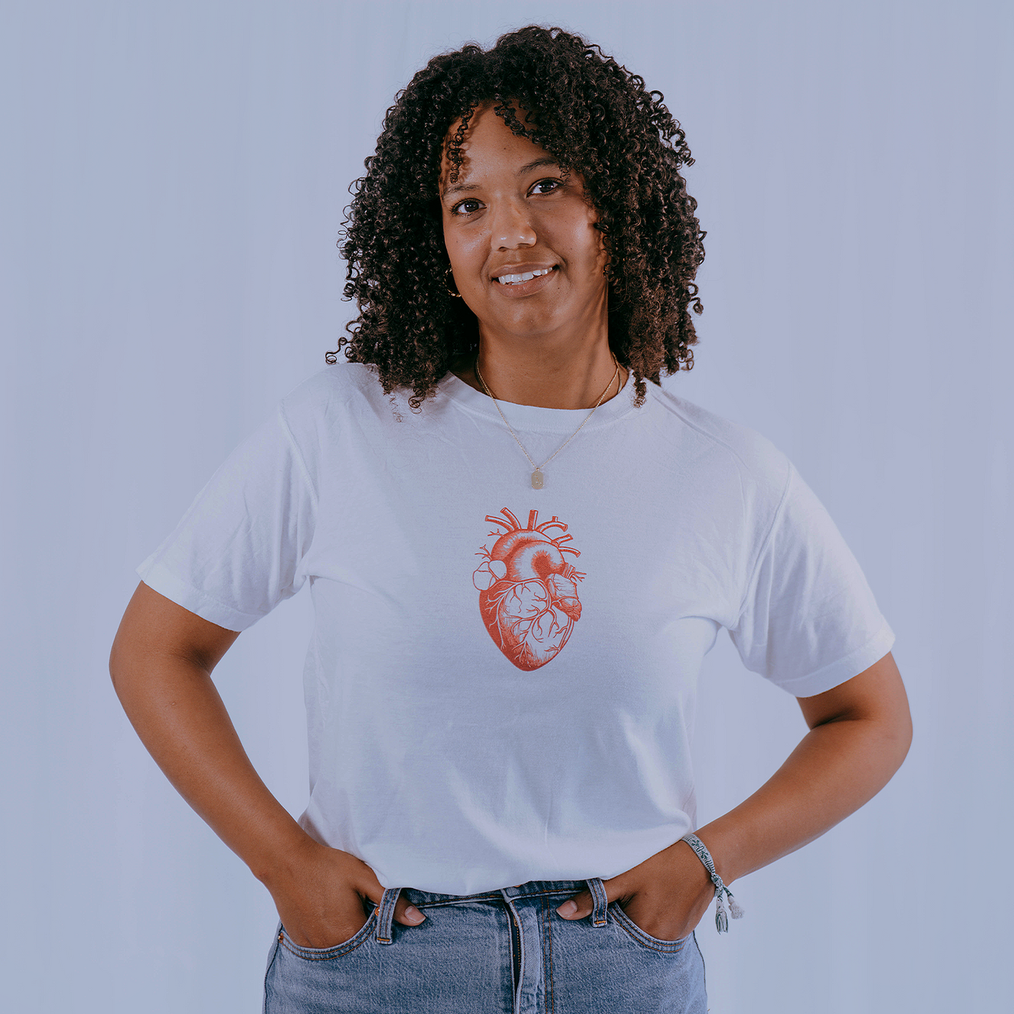 Bendeciré T-shirt Corazon