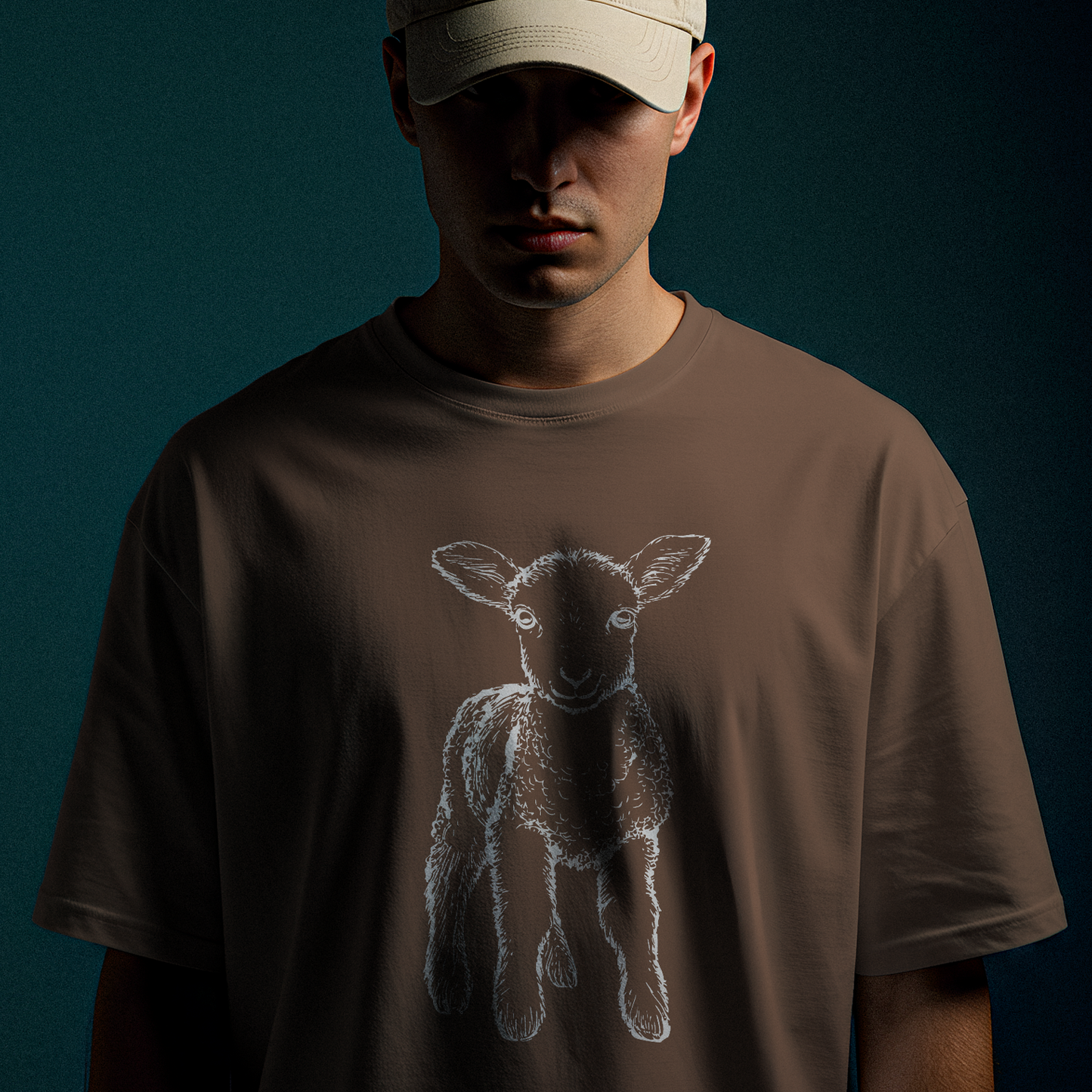 Cordero T-shirt (café)-Enrique Perez