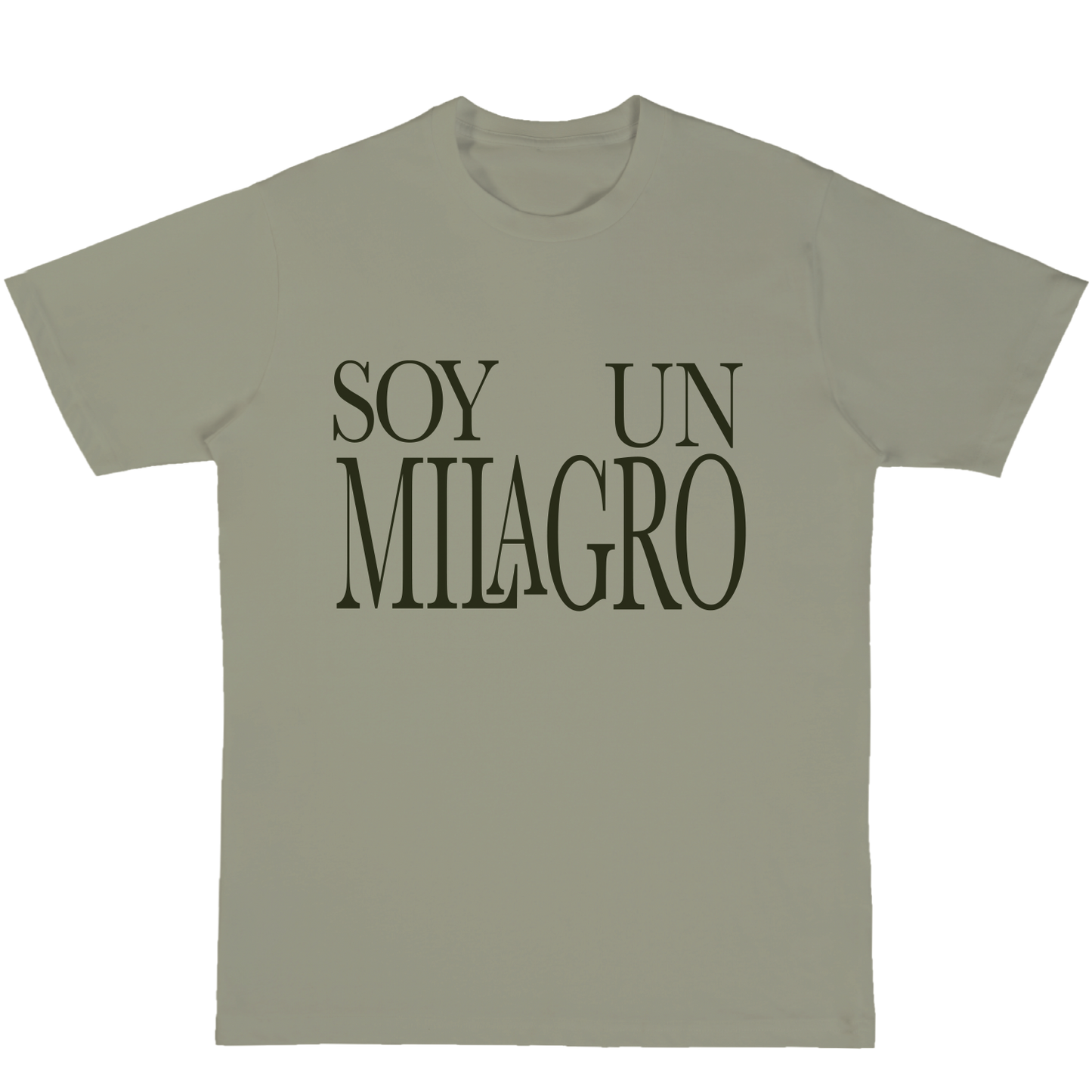 Soy un milagro T-shirt Verde