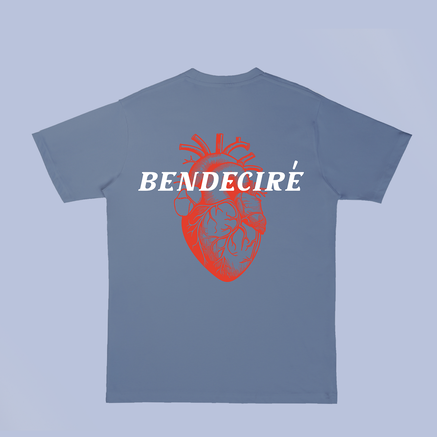 Bendeciré T-shirt Azul
