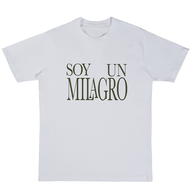 Soy un milagro T-shirt Blanco