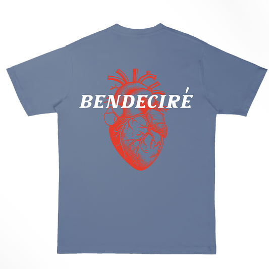 Bendeciré T-shirt Azul
