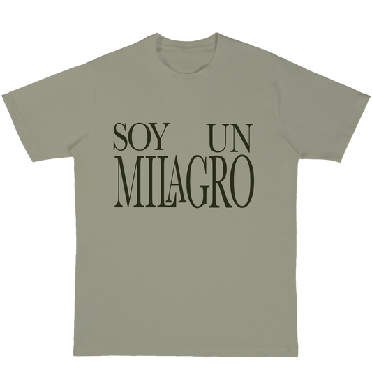 Soy un milagro T-shirt Verde
